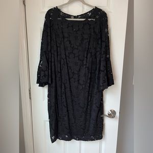 Studio One black lace dress